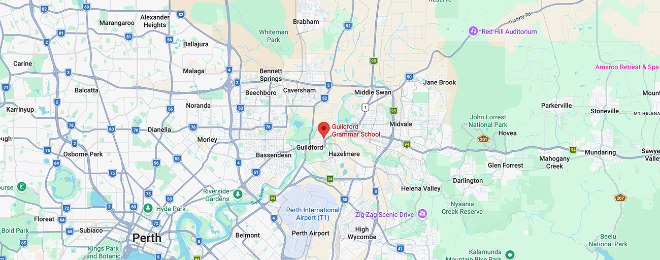 Guildford Grammar School Map
